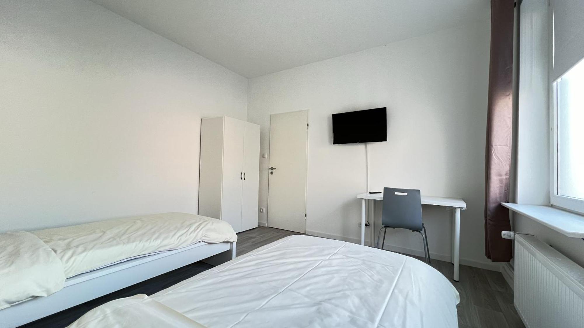 Studio-Apartments Fuer Monteure & Businessgaeste Zentral In Neumünster Esterno foto