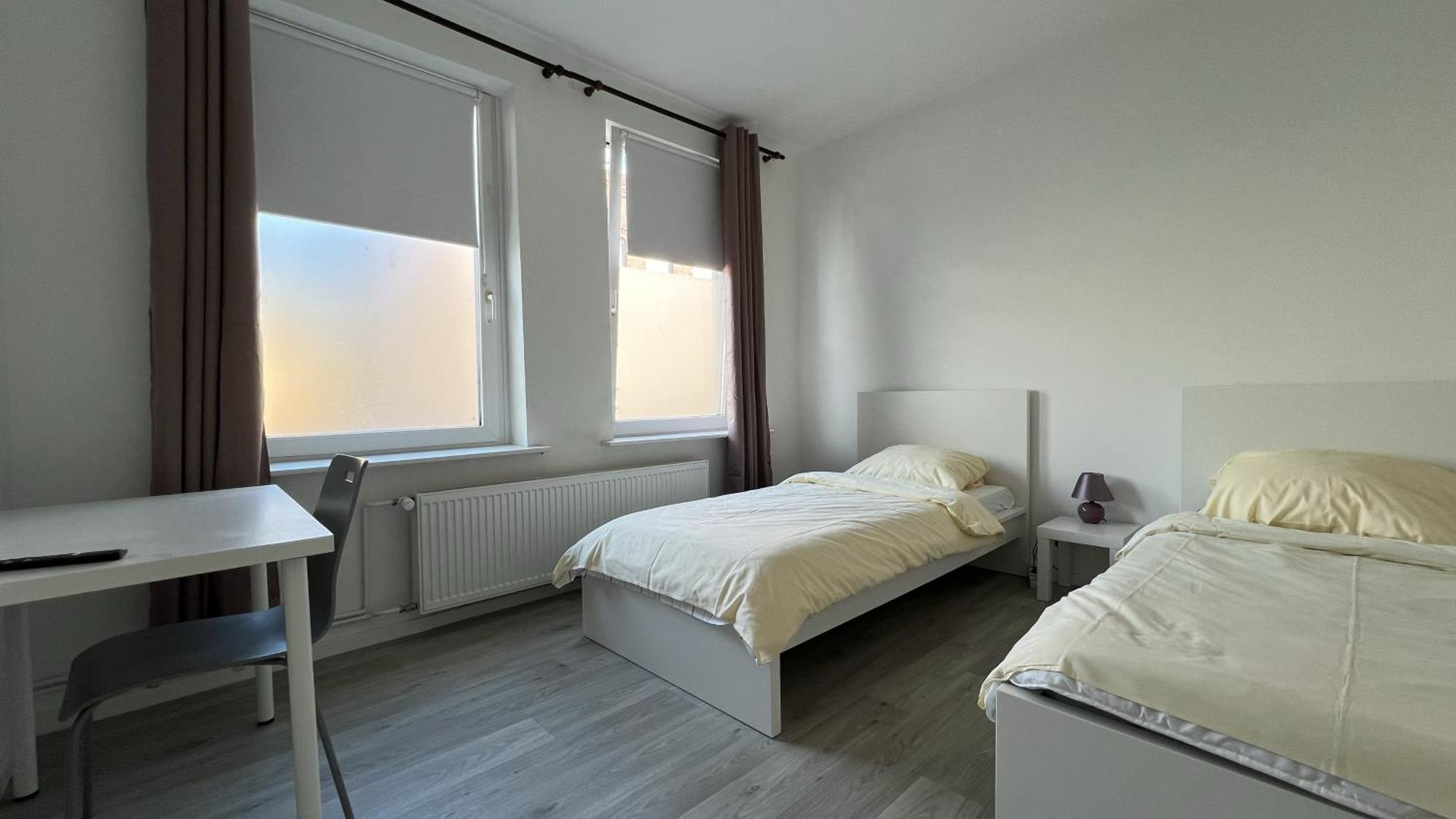 Studio-Apartments Fuer Monteure & Businessgaeste Zentral In Neumünster Esterno foto