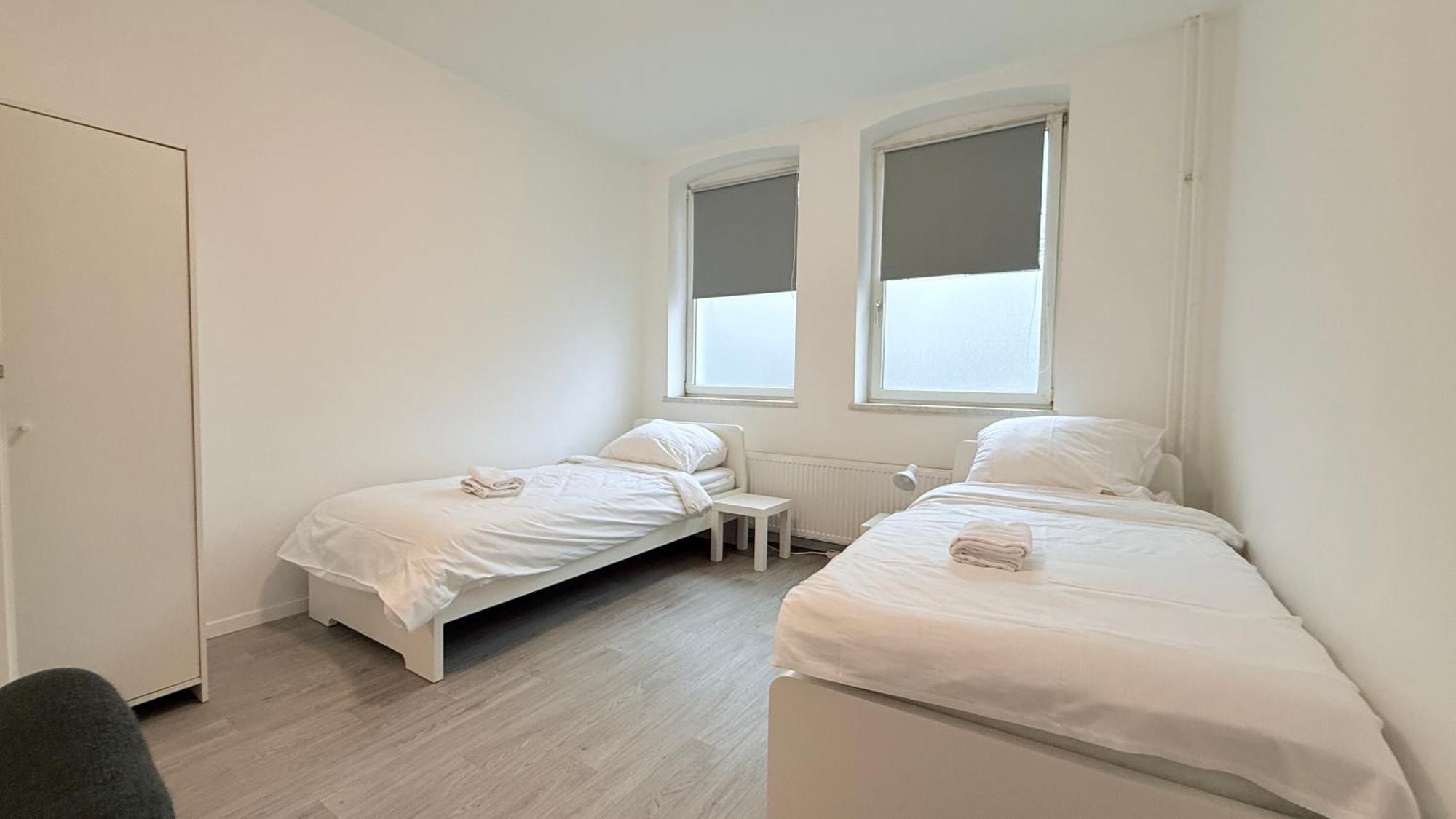 Studio-Apartments Fuer Monteure & Businessgaeste Zentral In Neumünster Esterno foto